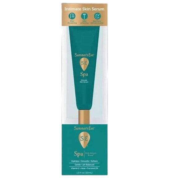 Summer's Eve Intimate Skin Serum Pack of 4 Units Shave Wax Shower Discontinued - Picture 2 of 2